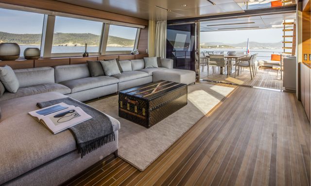 M Forever yacht Skylounge with Ocean Views