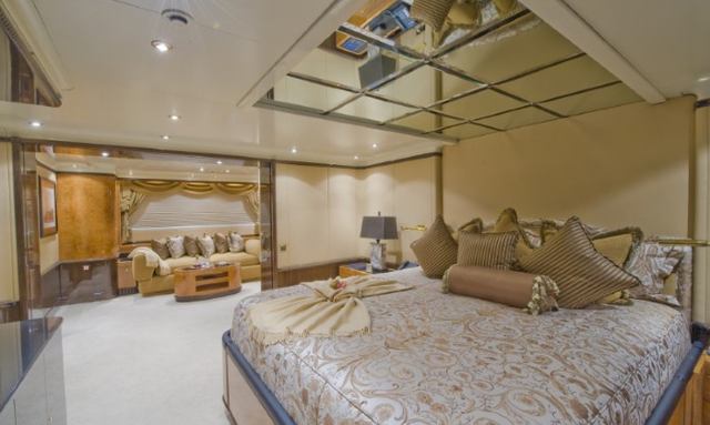 Elysium yacht Luxurious Owner's Suite