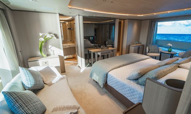 Marda yacht Spacious Master Suite