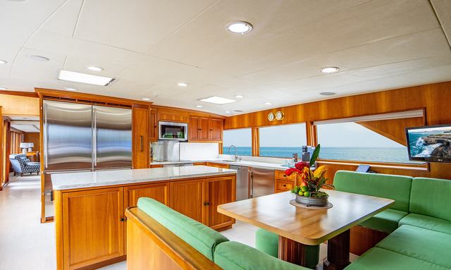 Silver Seas yacht Country Kitchen with a View