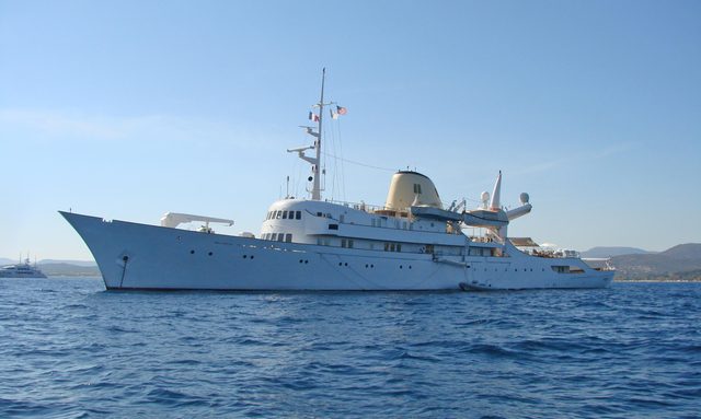 Christina O yacht Warship Conversion