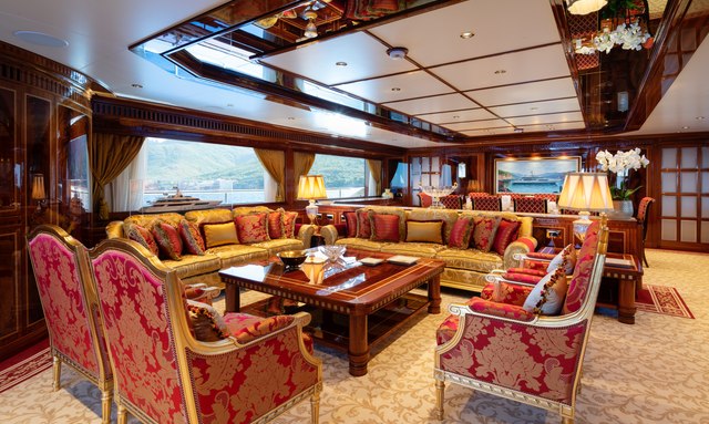 My Legacy yacht Ruby Red Interiors