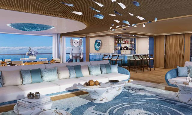 Project Life yacht Open-Plan Veranda Saloon