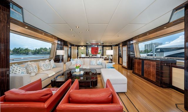 Vesper yacht Walkthrough Main Deck Layout