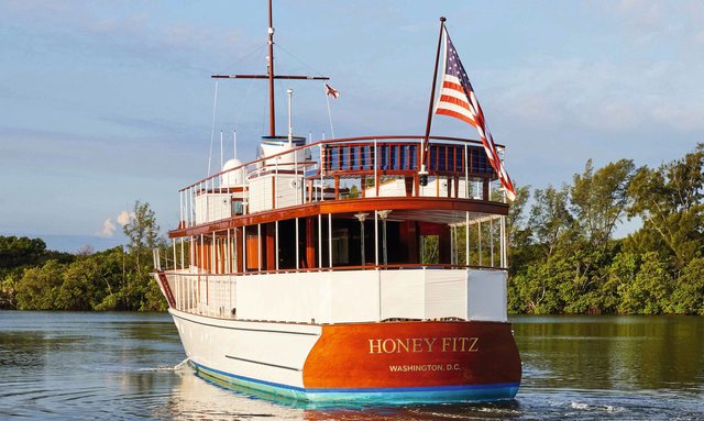 Honey Fitz yacht Classic American Commuter Yacht