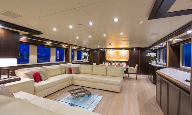 Gatsby yacht Contemporary Salon