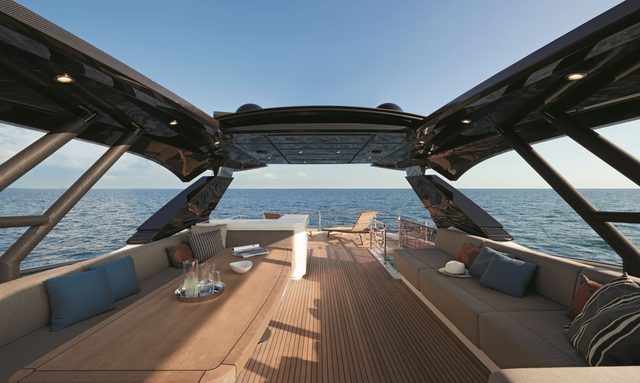 Alba yacht Aft-Positioned Flybridge