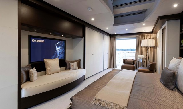 Persefoni I yacht Master Suite