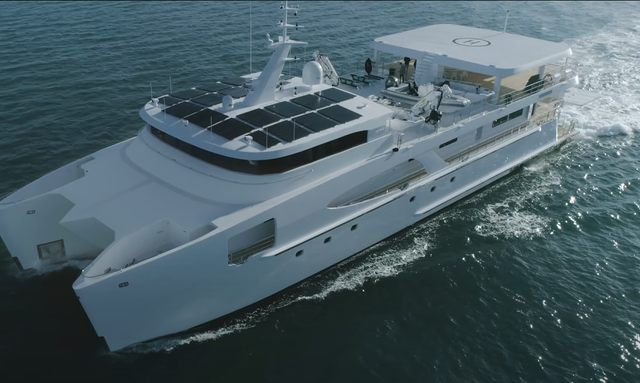 Charley 2 yacht Expedition Catamaran on a Grand Scale