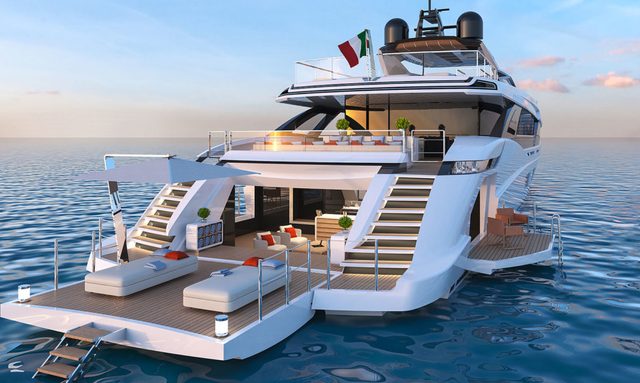 GoldenEye yacht Beach Club Design