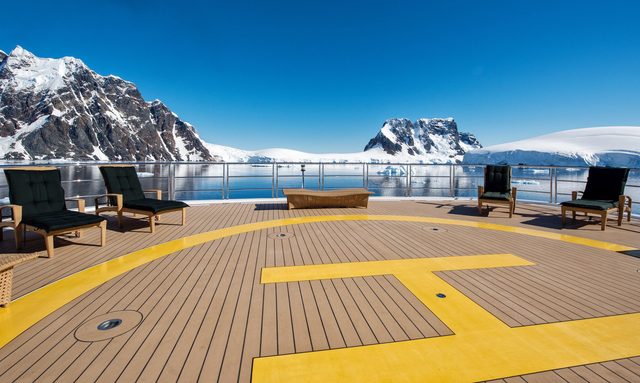 Aqua Lares yacht Commercially Certified Helipad