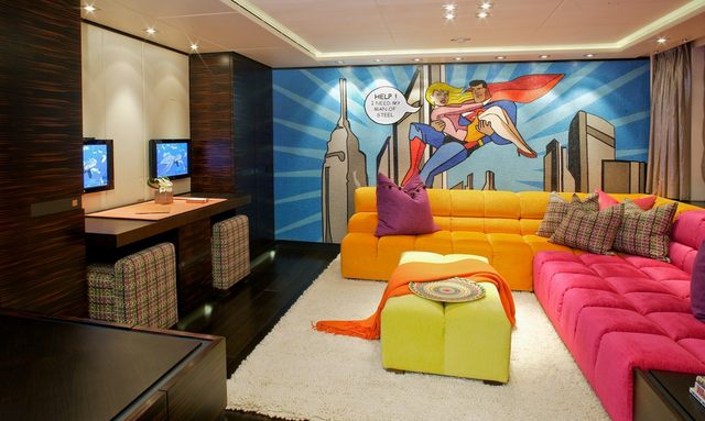 Inception yacht Children's Playroom