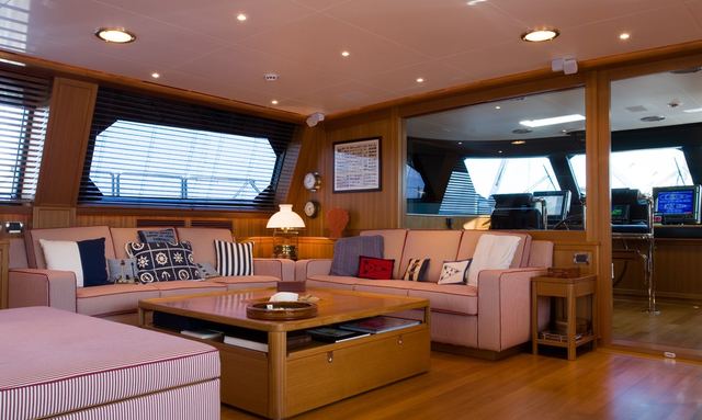 Heritage Of London yacht Spacious Saloon