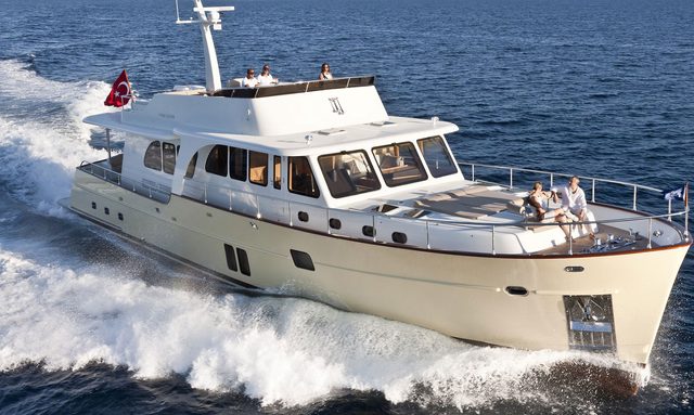 Antalya yacht Timeless Downeast Profile