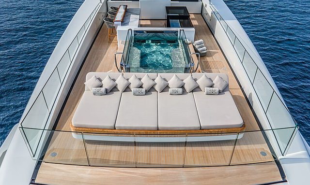 Severin's yacht Expansive Sundeck