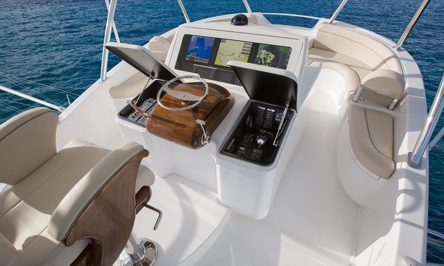 Cookie Monster yacht Two Helms, Two Different Jobs