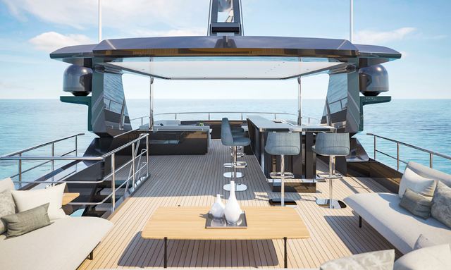 Exit Strategy yacht Expansive Sundeck Features
