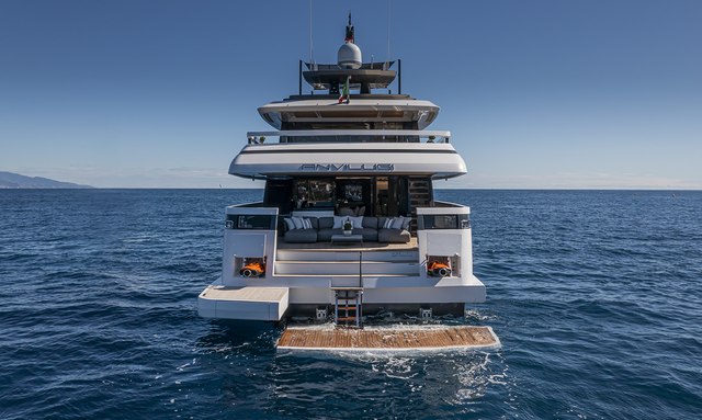 Soleil yacht Transformable Swim Platform