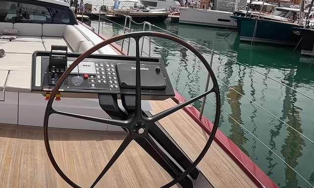 Nomad IV yacht Twin Helm Stations