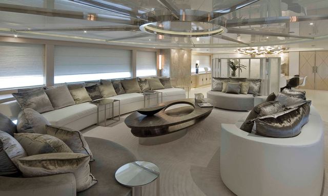 Eleni yacht Custom Interior Design