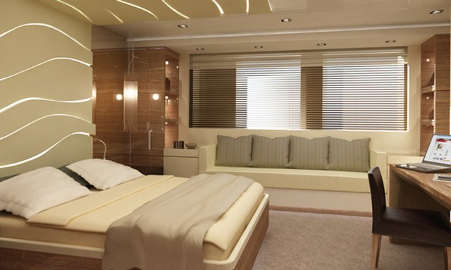 Maryah yacht Accommodation 