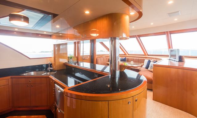 Somewhere in Time yacht Country Kitchen