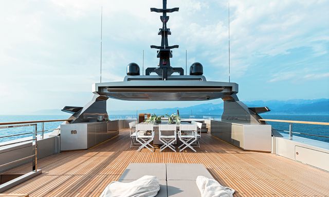 Aphrodite yacht Sundeck Extravaganza