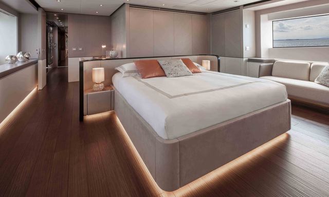 MorningStar yacht 40m² Main Deck Owner's Suite