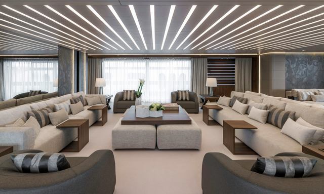 Utopia IV yacht Elegant Main Salon