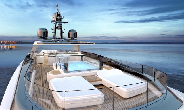 Daybreak yacht Party Sundeck