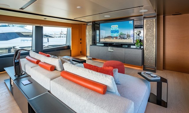 PrivateGG yacht Cinema Layout