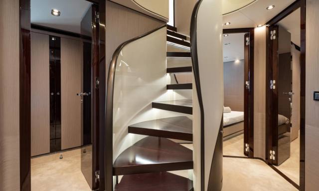 Dabmar yacht Italian Interior by Salvagni