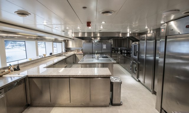 Arbema yacht Galley