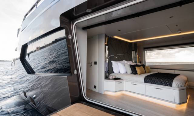 Rock V yacht The Owner Gets a Private Terrace