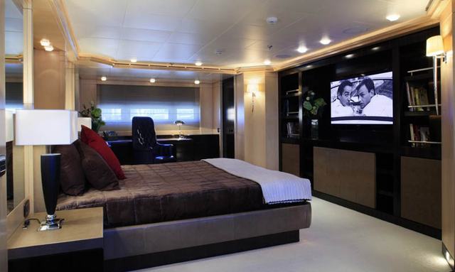 Muza yacht Master Stateroom Design