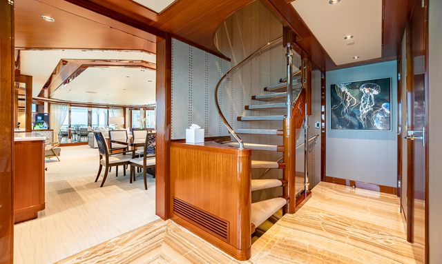 Paladin yacht Luxurious Interiors