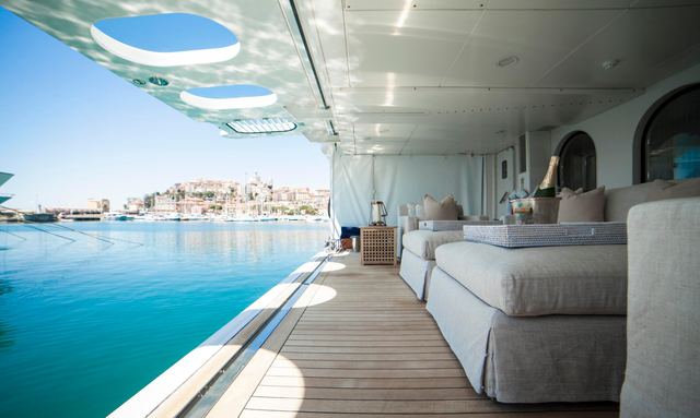 Oceana I yacht Private Balconies