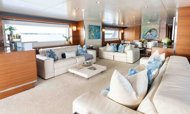 Sea Axis yacht Contemporary Saloon