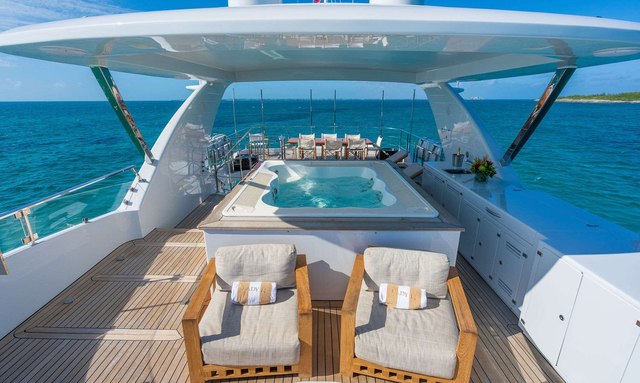 Lady H yacht Jacuzzi Feature