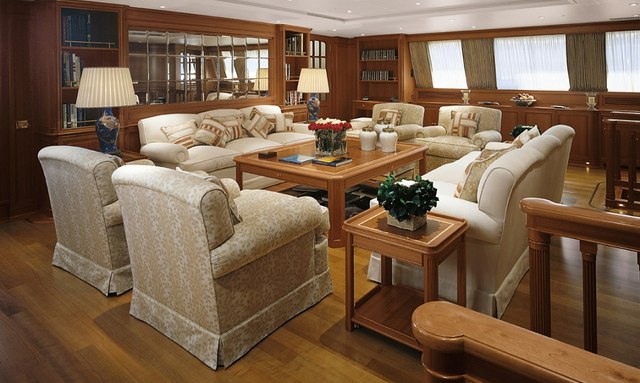 Is A Rose yacht Elegant Interior Design