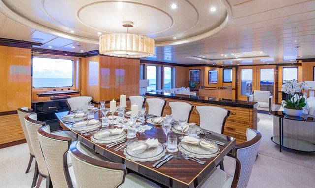 Nita K II yacht Entertainment Spaces