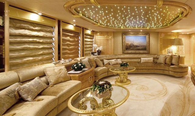 Harbour Moon yacht Versace Furnishings