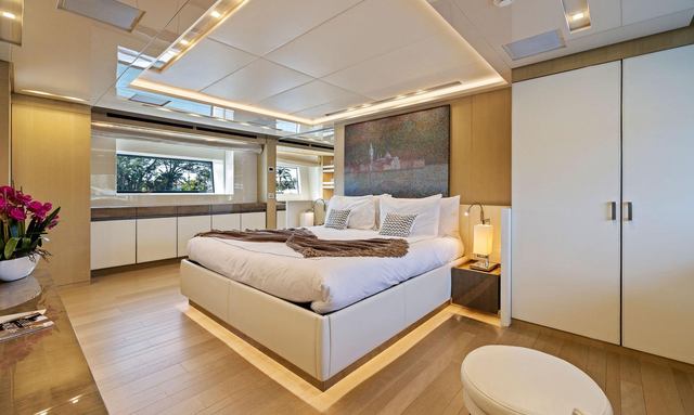 North Star yacht Owner's Suite