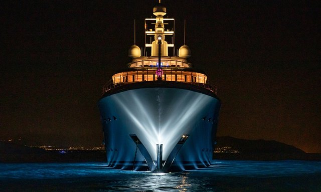 Meridian A yacht Waterline Lights