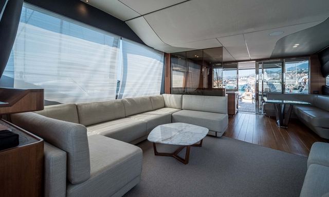 Our Joy yacht Bright, Open Saloon Feel
