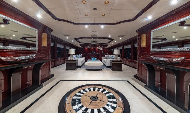 Lady Elaine yacht Rococo Style Saloon