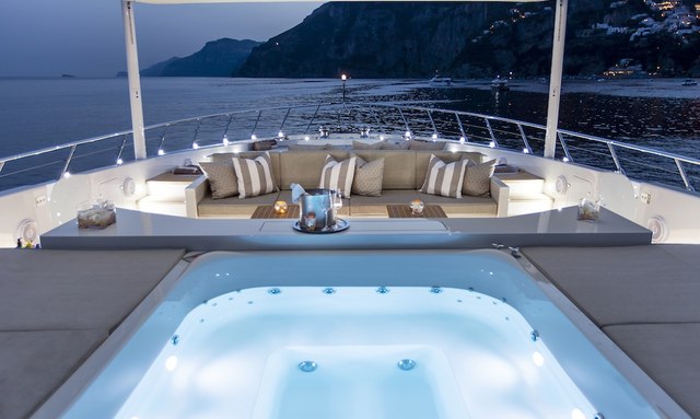 Apricity yacht Foredeck Luxury