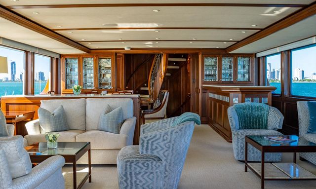 Gitana yacht Deco Interior Theme