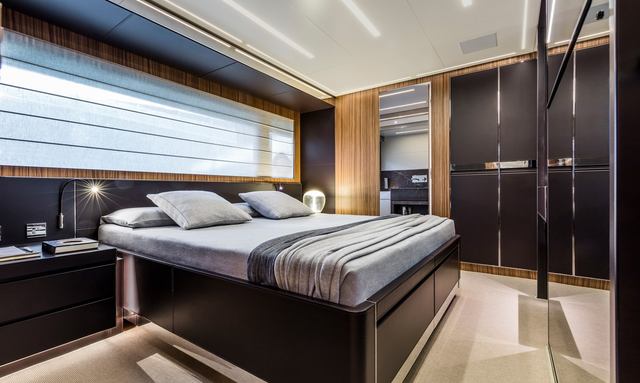 Iron Gryphon yacht Master Suite