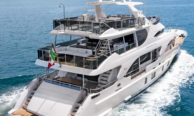 Afina yacht Tri-Deck Stefano Righini Design